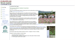 Desktop Screenshot of botanicgardens.eu