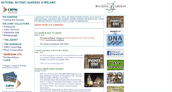 Desktop Screenshot of botanicgardens.ie